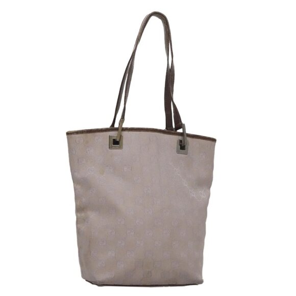 GUCCI GG Canvas Tote Bag Purple 31244 Auth 108341 - Picture 1 of 16